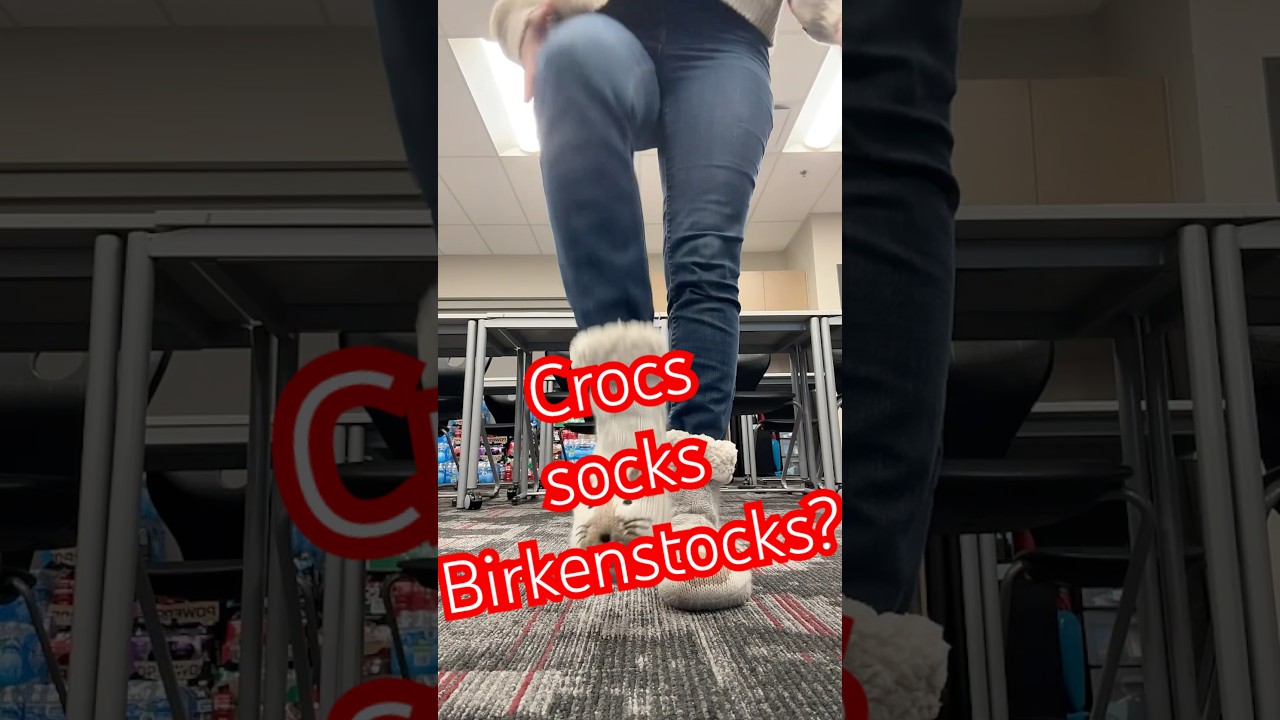 Crocs, SOCKS, and Birkenstocks? #teachingmrsh #teacherootd #spiritweek