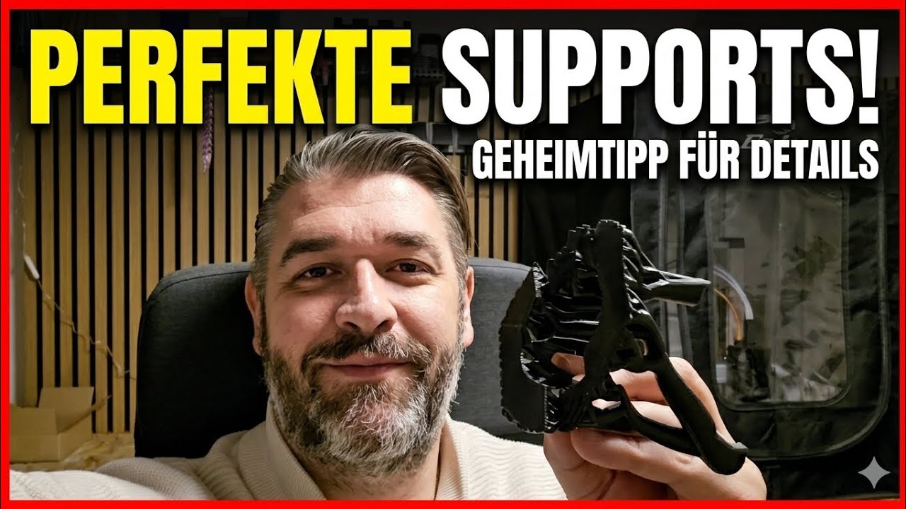 3D-Druck Support entfernen leicht gemacht: Die perfekten Einstellungen