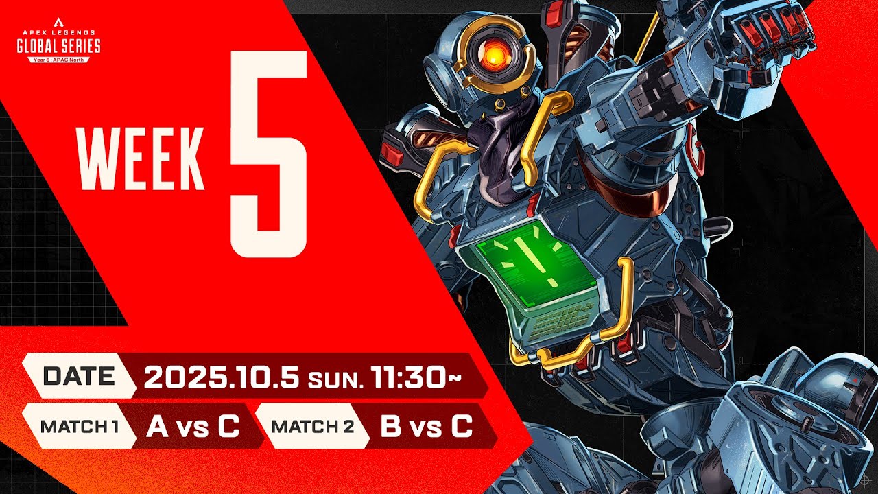 Apex Legends Global Series Year 5：Split 2 【APAC North Pro League Week 5】