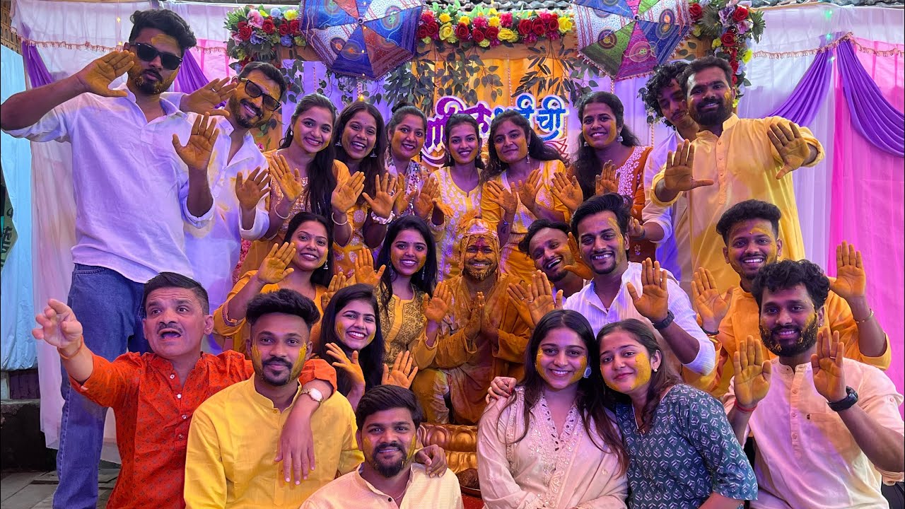 गावातील लग्न व रीती | Mere Yaar ki Shadi | Sahil Weds Swapnali | BindhastMulgi 