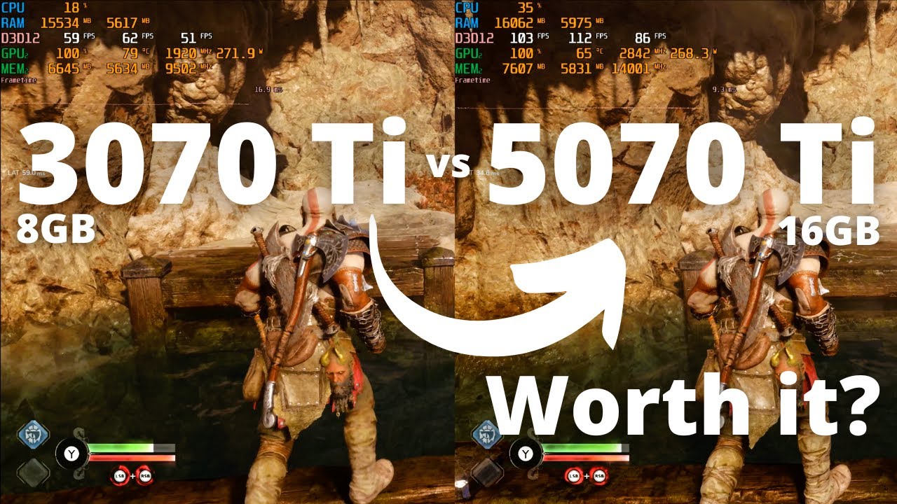RTX 3070 Ti vs RTX 5070 Ti: Is the upgrade worth it?