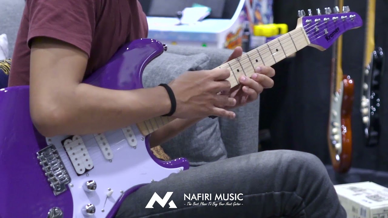 KRAMER FOCUS VT-211S ELECTRIC GUITAR IN PURPLE : Nafiri Music Kelapa Gading