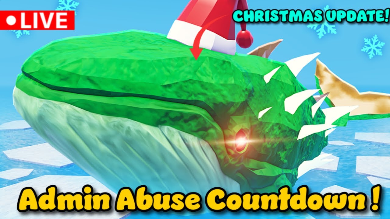 LIVE🔴 Admin Abuse + New Year Update (Fish it)