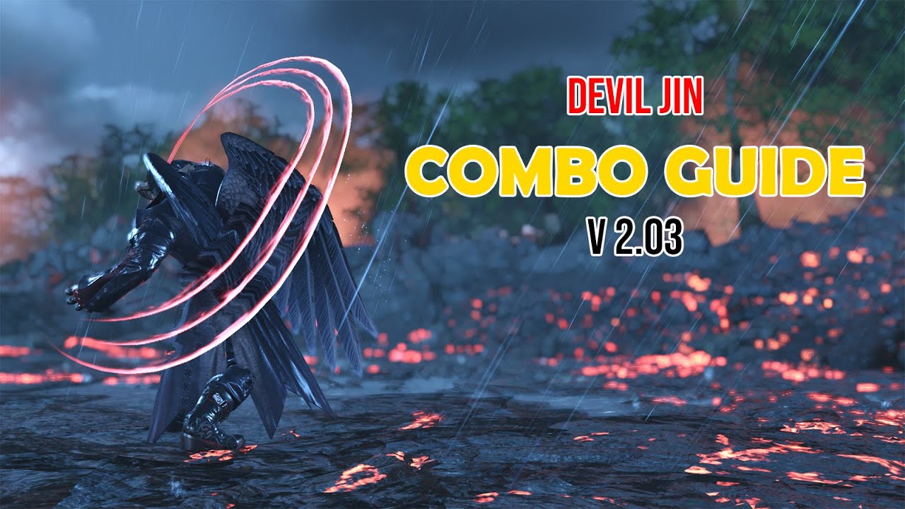 Devil Jin Beginner to Advanced Combo Guide v2.03