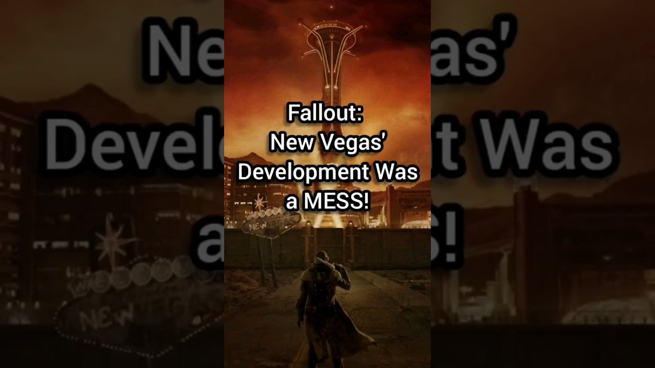 New Vegas' Development was a Nightmare... #fallout #NewVegas #Bethesda #Obsidian #gaminghistory