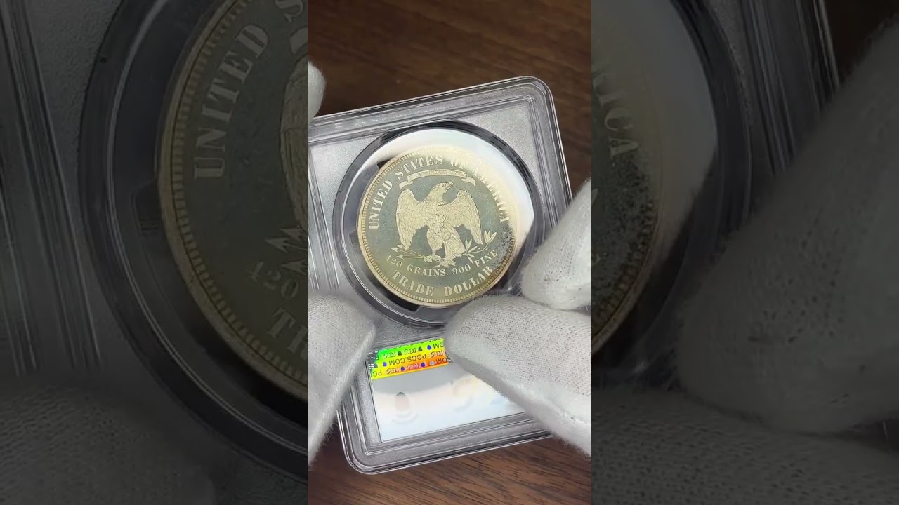 CAC did NOT sticker this Proof Trade Dollar - Why?