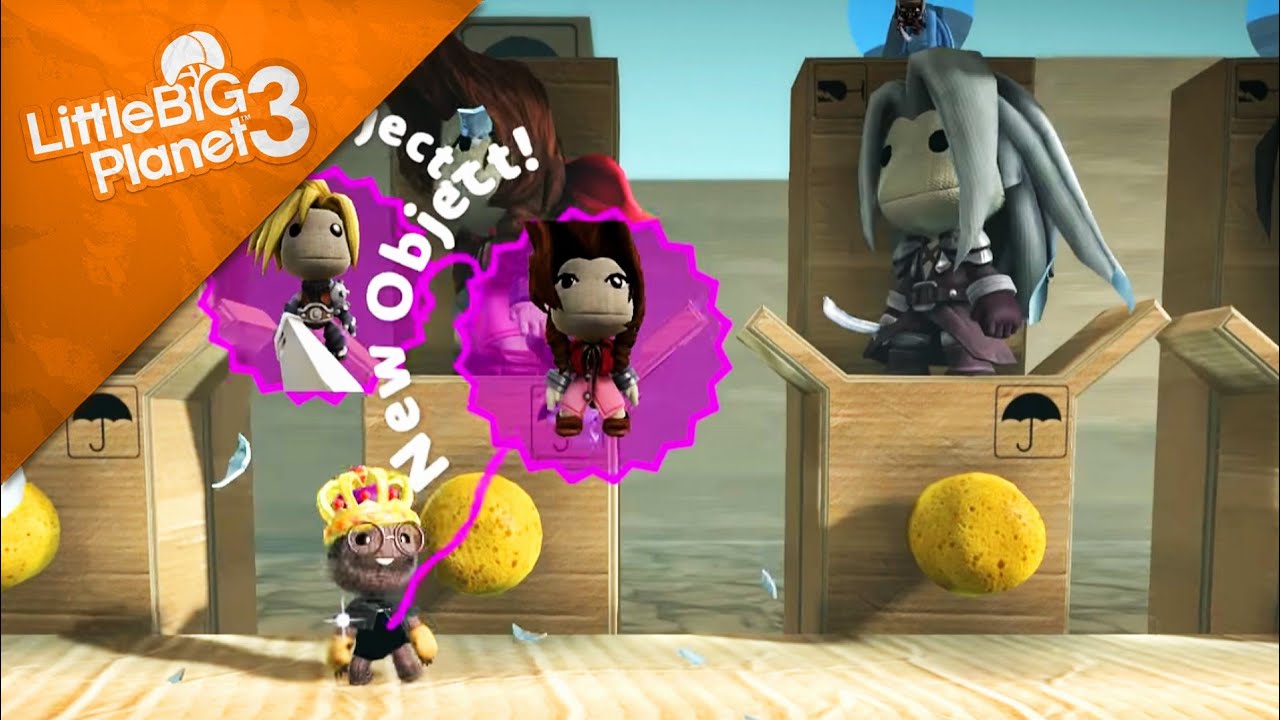LittleBigPlanet 3 - Glitch DLC costume giveaway + Selfmade costume giveaway
