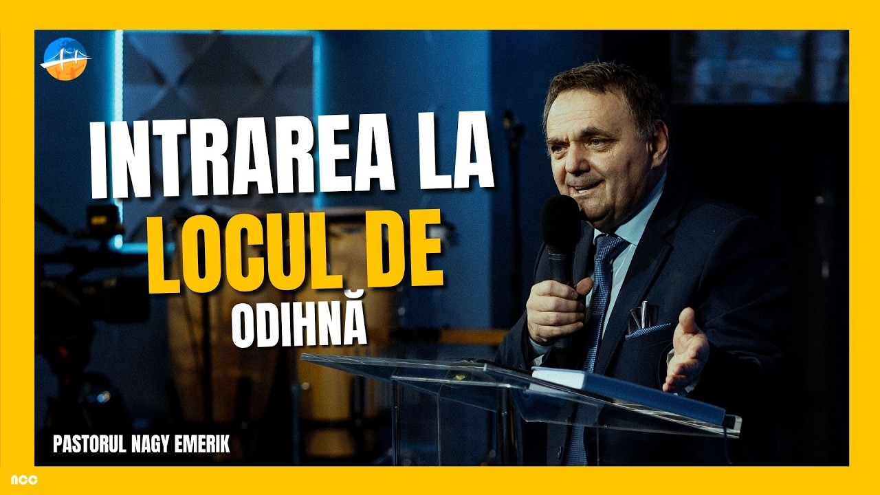 Intrarea la locul de odihnă // Pastorul Nagy Emerik