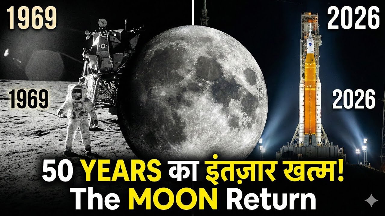 बस 2 दिन बाकी! 🚀 50 साल बाद Moon की तरफ इंसानों की ऐतिहासिक उड़ान | Artemis 2 Launch