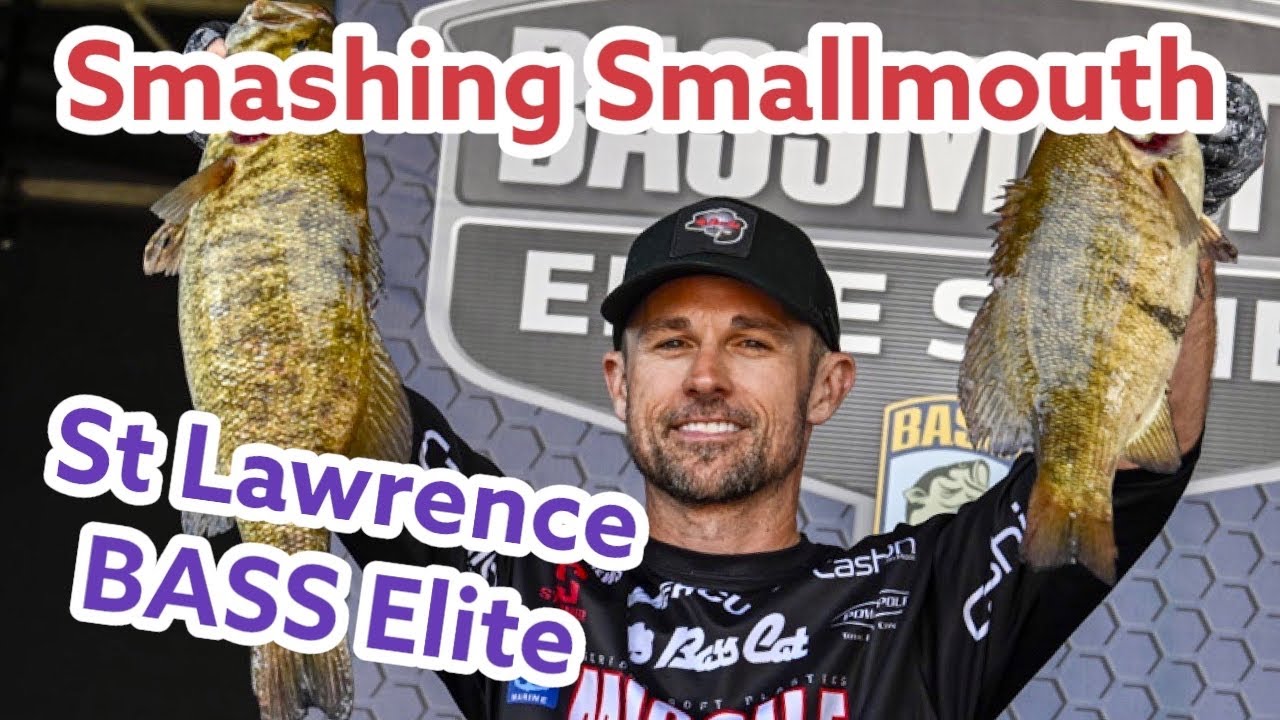 Smashing Smallmouth on St  Lawrence River in BASS Elite