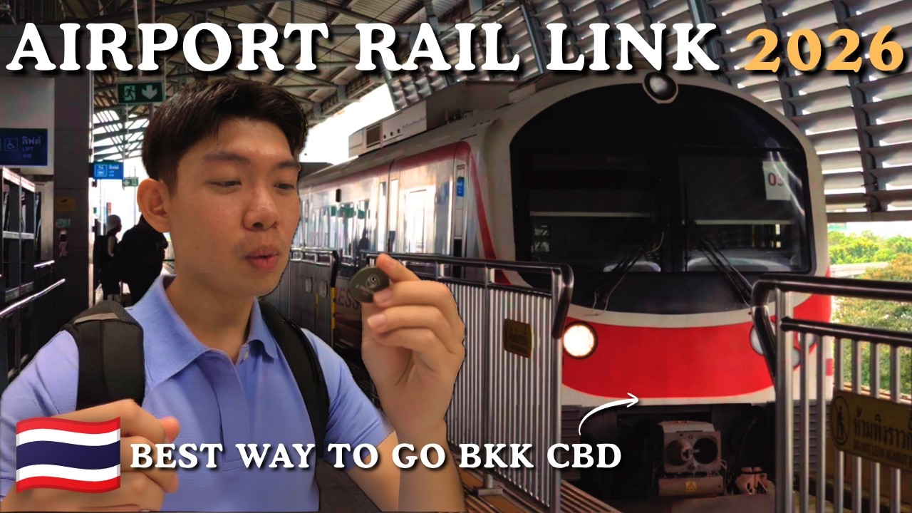 Полный гид по Airport Rail Link в Бангкоке🇹🇭 Лучший способ добраться из аэропорта BKK до центра г...