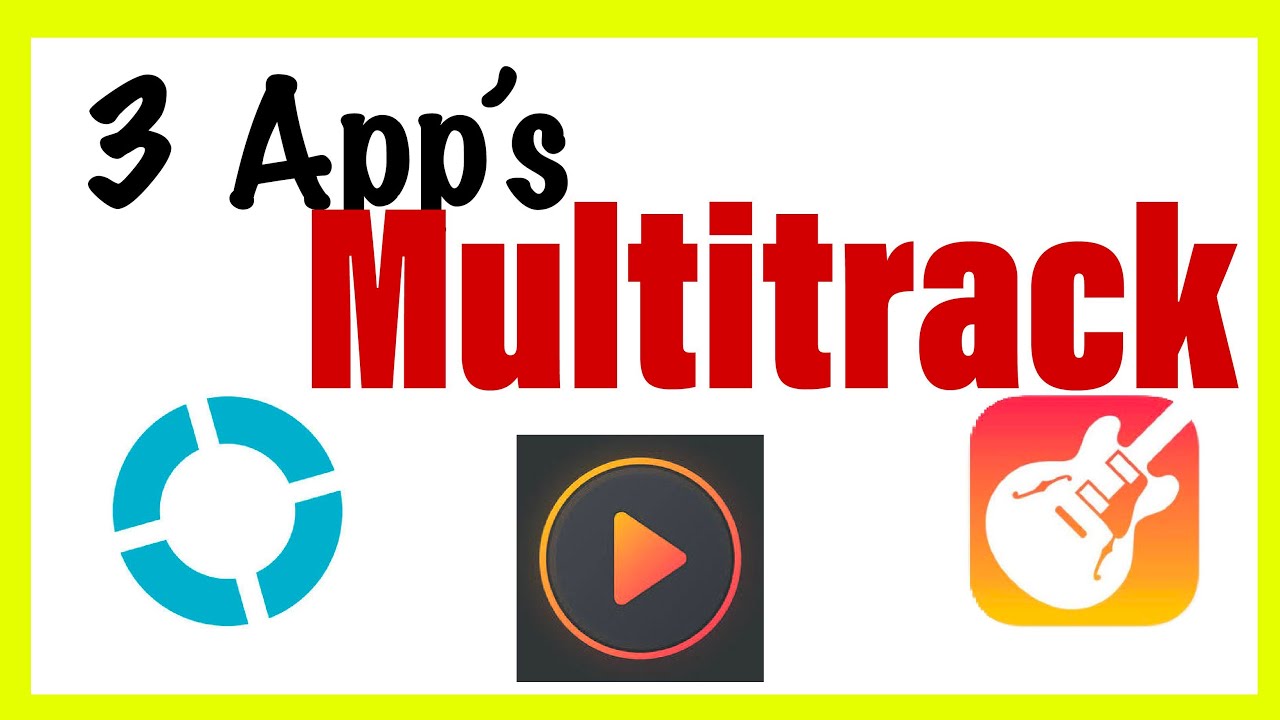 3 APP´s GRATUITAS para usar MULTITRACK´s 👍 [Apps para IOS]😜