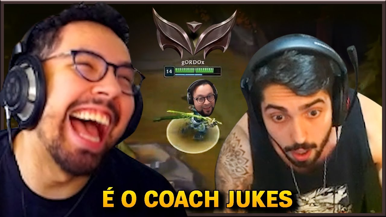 ANALISEI O YASUO DO GORDOX RECEBENDO COACH DO JUKES (QUASE UMA VRAUNALISE)