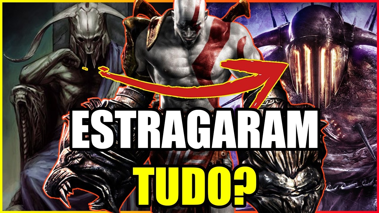 ANALISANDO TODA MITOLOGIA GREGA em GOD of WAR 1 2 E 3 | ANÁLISE MITOLÓGICA
