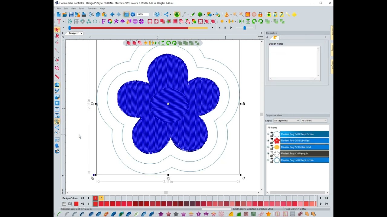 4. Outlines And Contours | Floriani Total Control U