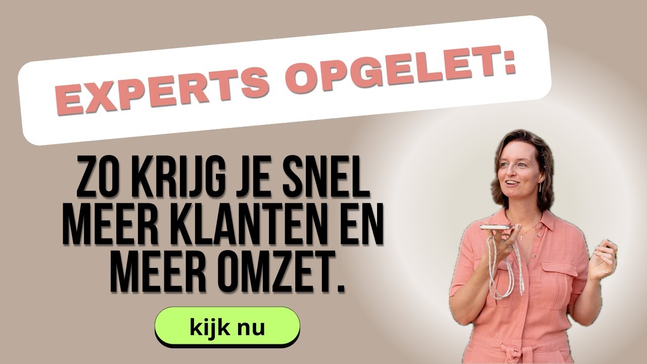 Snel meer klanten in 2026