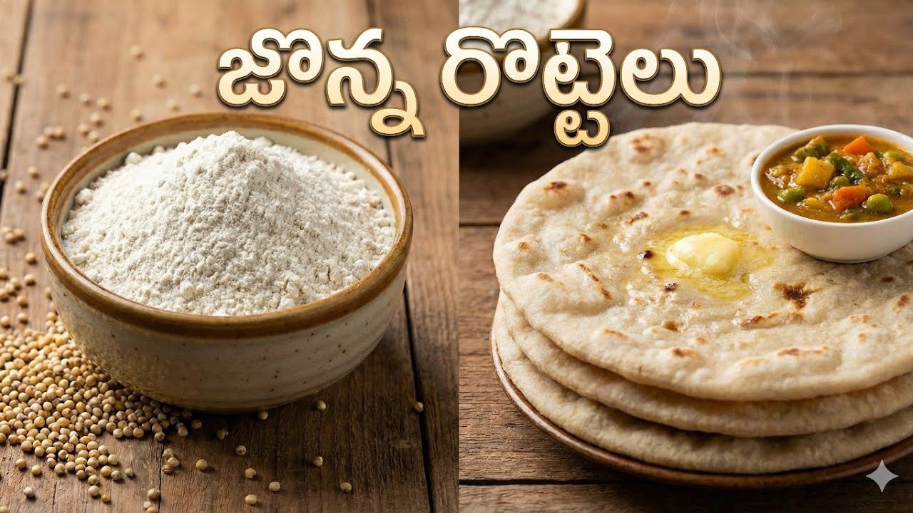Healthy Jonna Rottelu #diet food #heathy #Good food #low GI #telugucookingvideos 