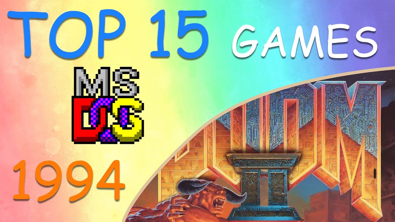 Top 15 Ms-Dos Games in 1994 | Top Gamer