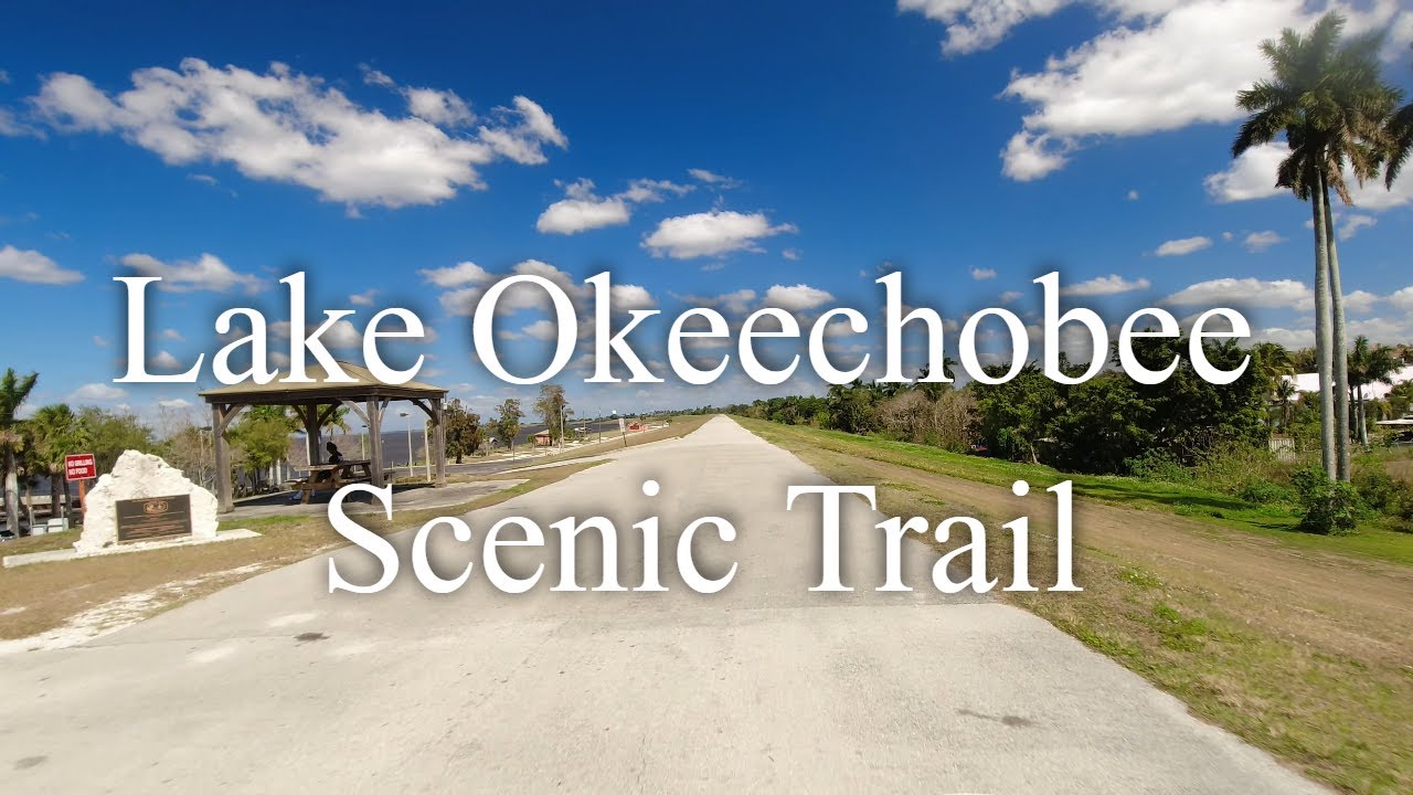 Driving Around Lake Okeechobee Scenic Trail, Florida