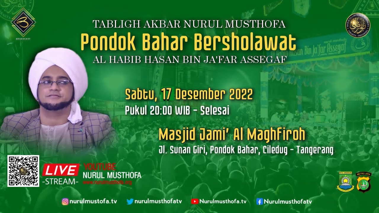 🔴 LIVE | Pondok BaharBersholawat  | Sabtu, 17 Des 2022 | Jl.Sunan Giri Pondok Bahar Ciledug Tangsel