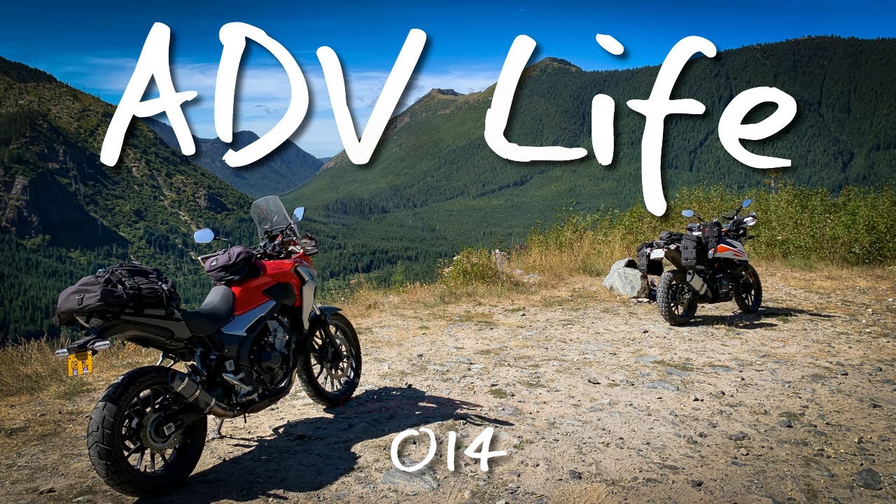 ADV Life on the Honda CB500X & KTM 390 Adventure | Oregon Motorcycle 2020 #mtsthelens
