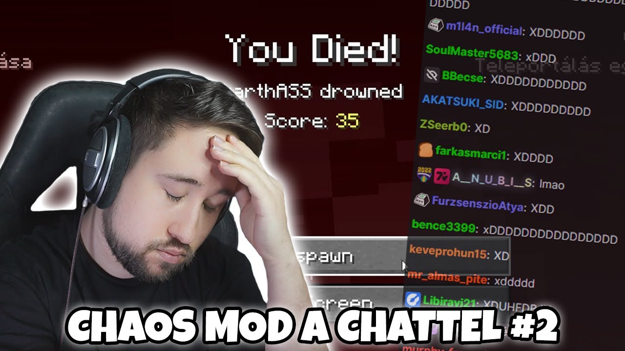 NORBI VS. CHAT: A VISSZAVÁGÓ! - MINECRAFT CHAOS MOD #2