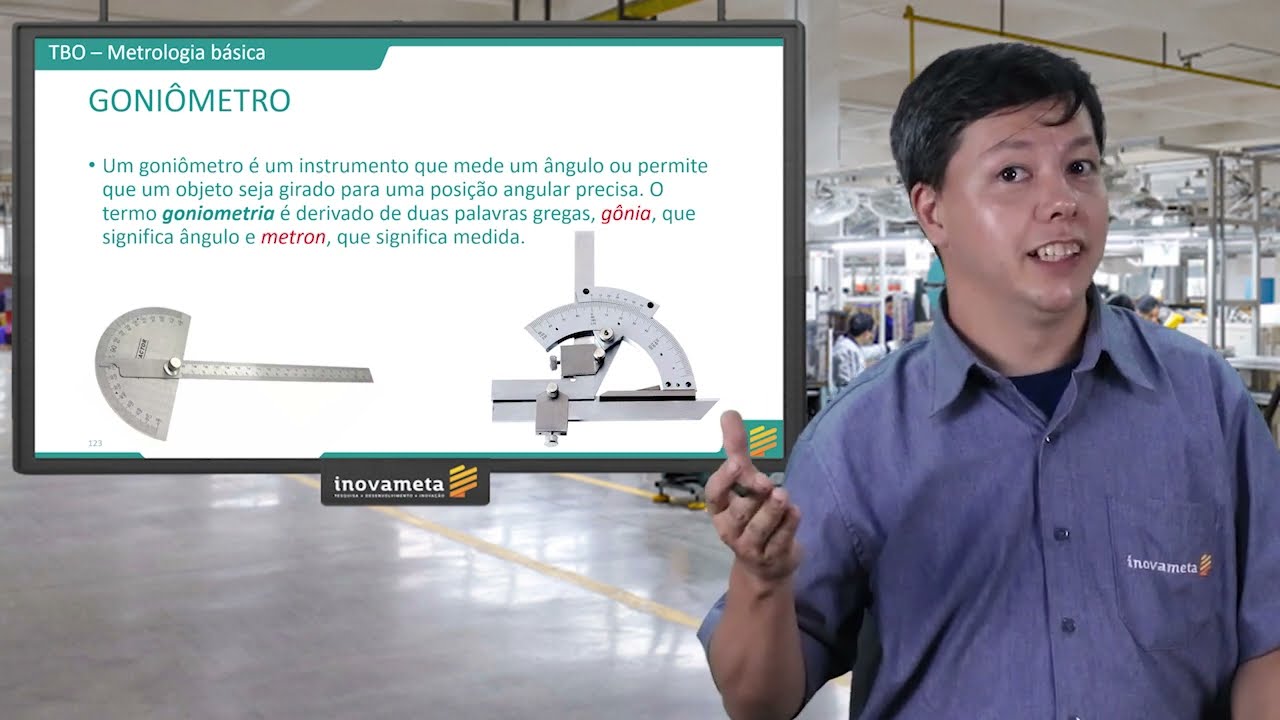Metrologia - O uso correto do goniômetro aprenda a medir ângulos corretamente