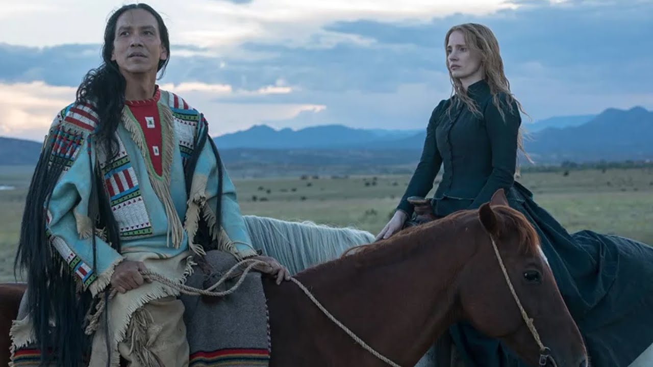 Woman Walks Ahead Sitting Bull & Catherine Weldon - Michael Greyeyes & Jessica Chastain