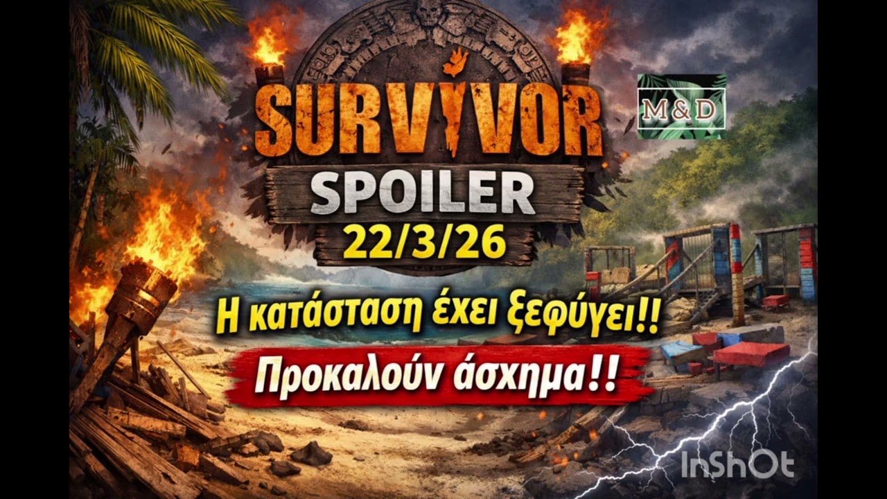 SURVIVOR SPOILER 22/3: &Eta; &Kappa;&Alpha;&Tau;&Alpha;&Sigma;&Tau;&Alpha;&Sigma;&Eta; &Epsilon;&Chi;&Epsilon;&Iota; &Xi;&Epsilon;&Phi;&Upsilon;&Gamma;&Epsilon;&Iota; - &Pi;&Rho;&Omicron;&Kappa;&Alpha;&Lambda;&Omicron;&Upsilon;&Nu; &Alpha;&Sigma;&Chi;&Eta;&Mu;&Alpha;!!