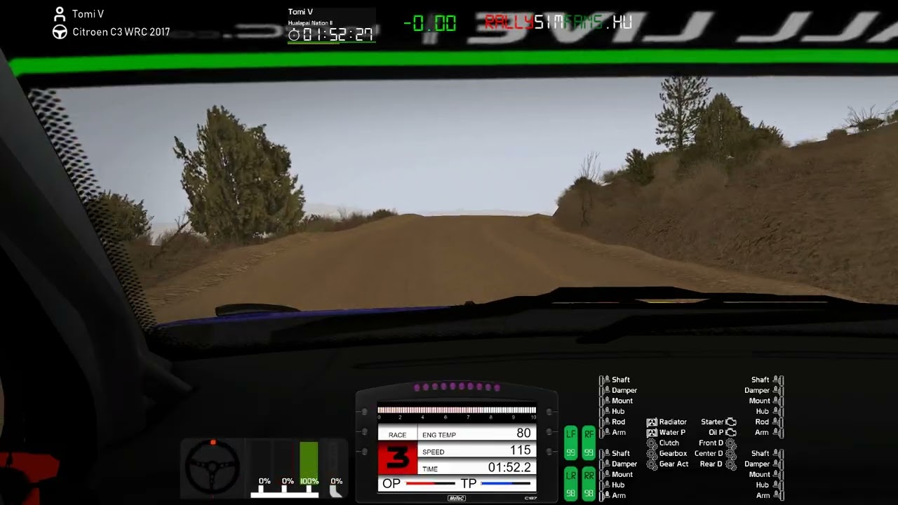 Hualapai Nation || World Record WRC 1.6 Citroen 2017