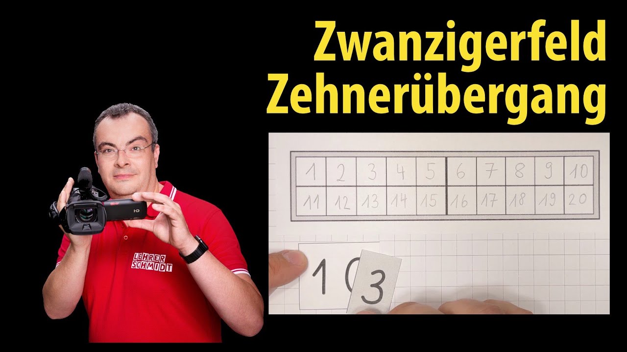Das Zwanzigerfeld und der Zehnerübergang - Grundschule - Klasse 1