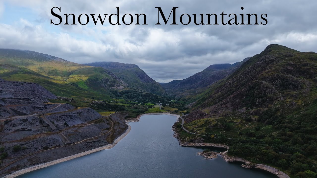 Snowdon Mountains Wales - DJI Air 3s - 4K