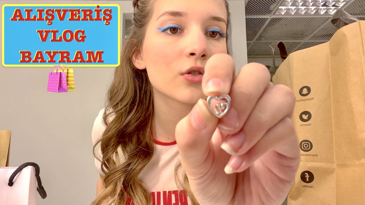 Alışveriş Vlog 🍬 BAYRAM. Ecrin Su Çoban