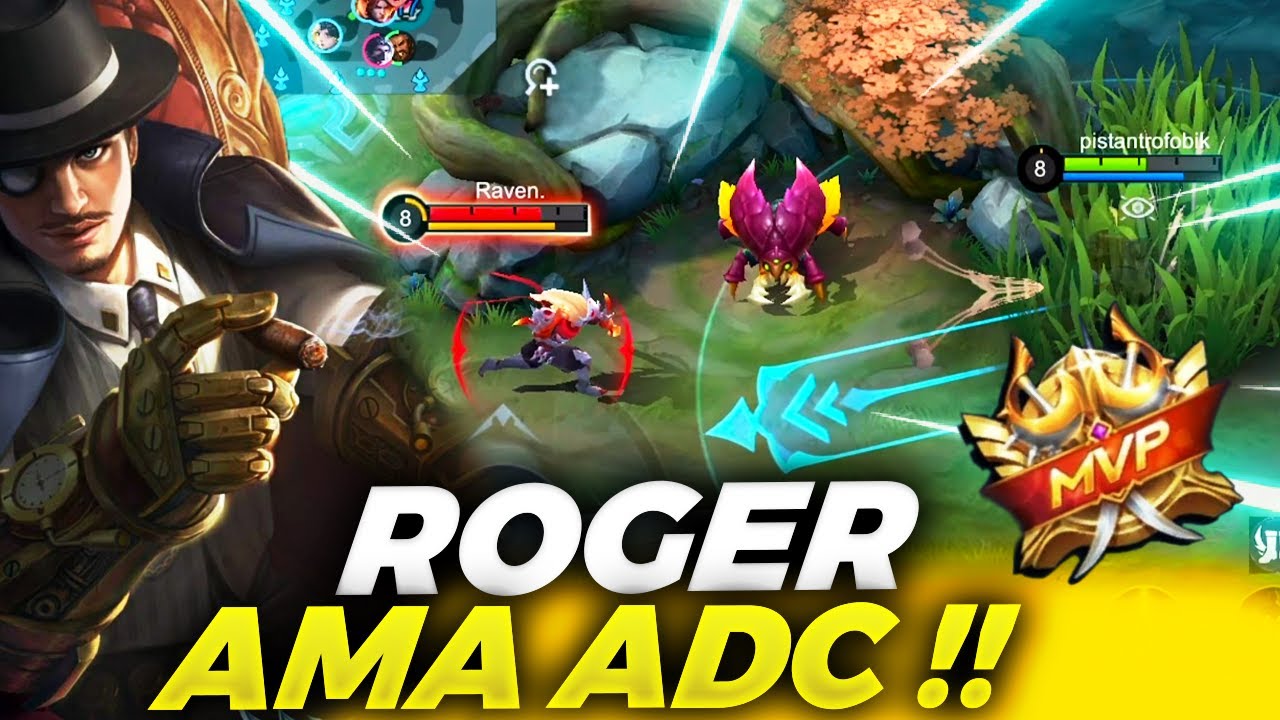 ROGER METASI AMA ADC !! ADAMA KORİDORU ZİNDAN ETTİM Jin | Mobile Legends