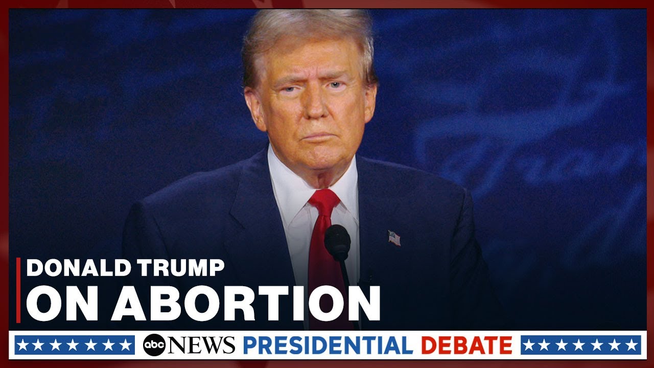 Trump says he won't commit to vetoing national abortion ban bill