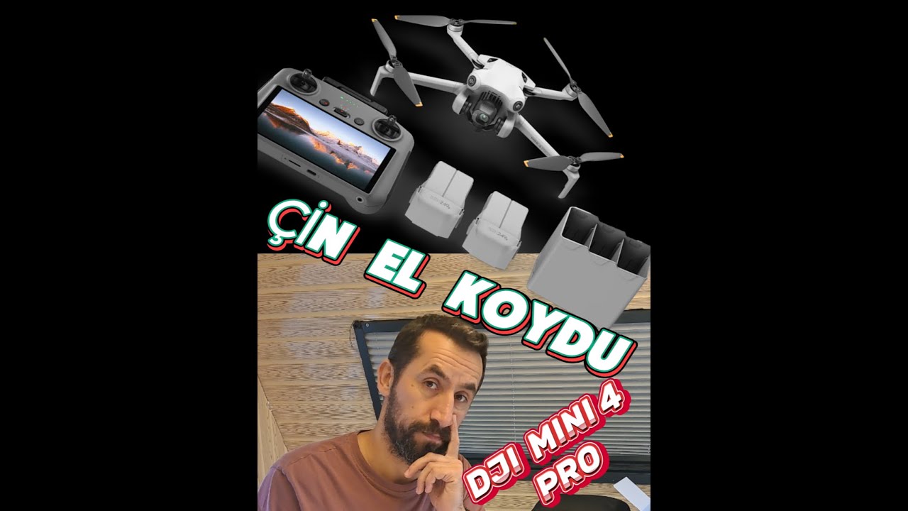 Japonya’dan DJI  MINI 4 PRO Drone Aldım! BATARYALARA EL KOYDULAR 🚫✈️