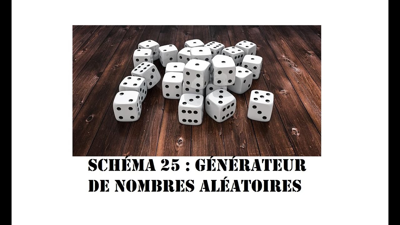 Cyrob : Schéma 25 : Générateur de nombres vraiment aléatoires...