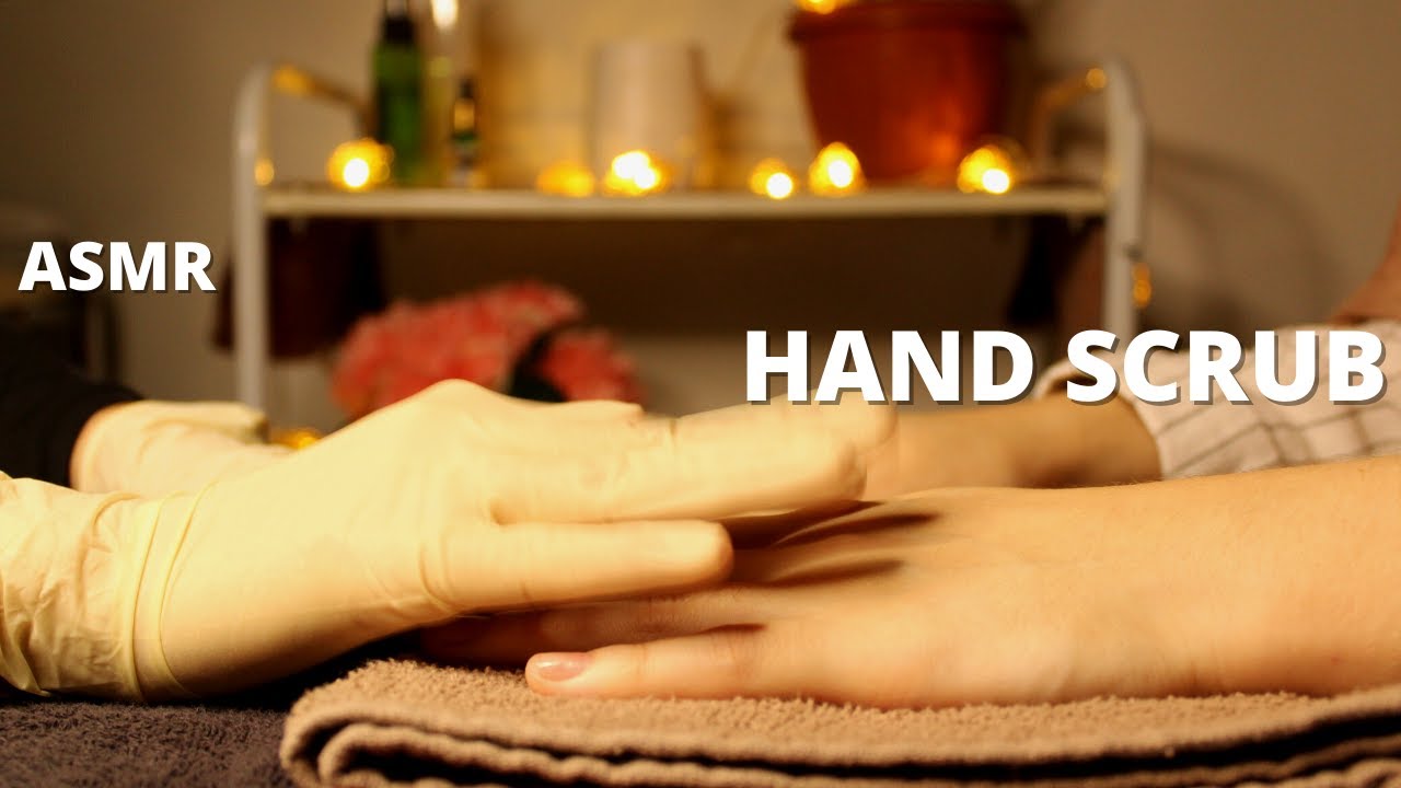 ASMR Hand Scrub + Gentle Hand Massage (99.99 % Satisfying , No Talking)