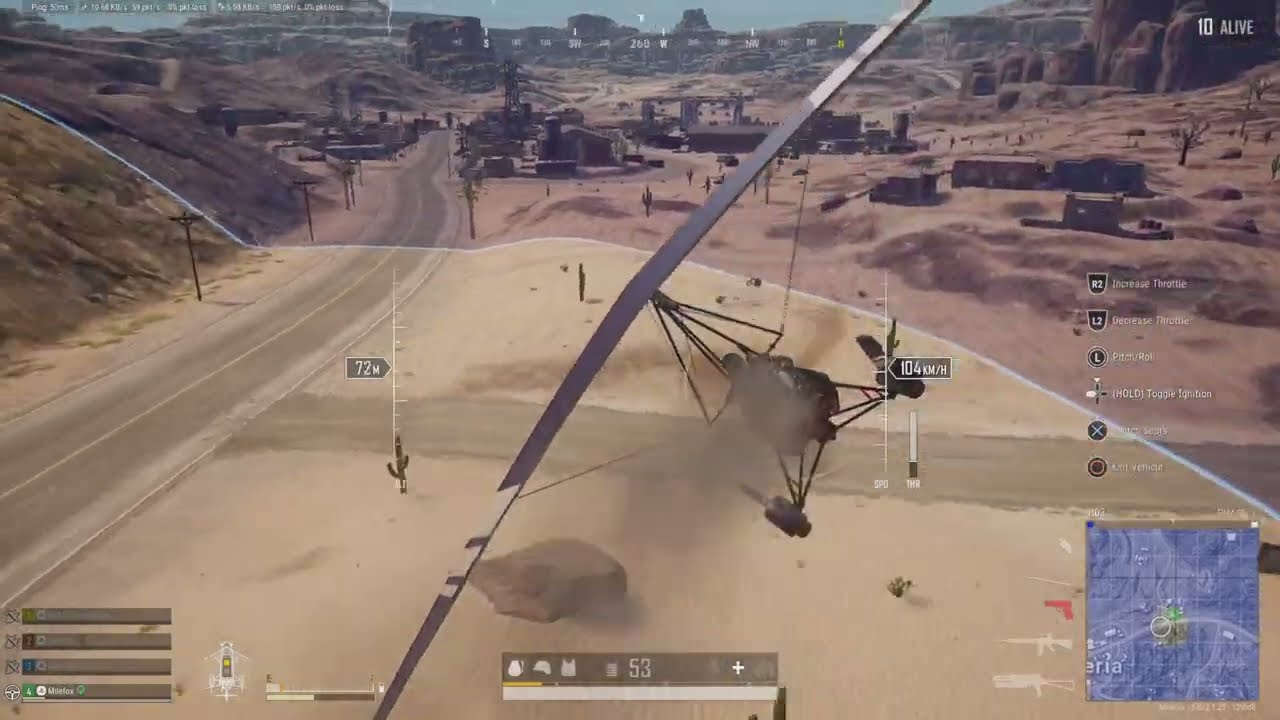 PUBG microlight holiday