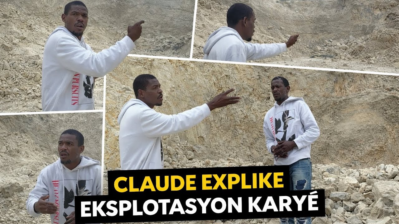 Woy ing Claude fenk fé yon dekouvét nn mon pil boro anko 
