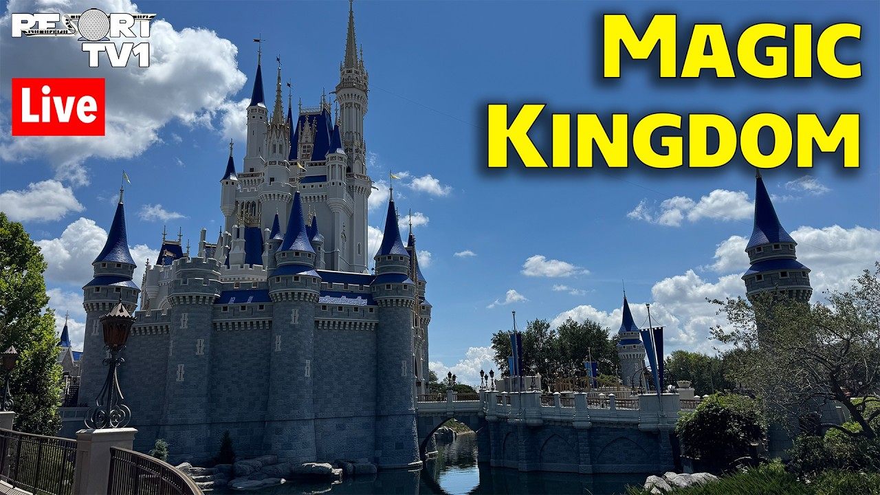 🔴Live: Good Morning from Magic Kingdom - 7-25-26 - Walt Disney World