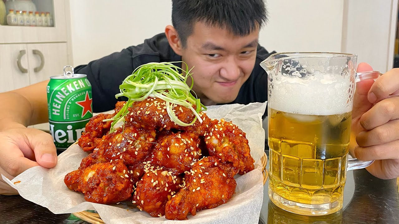 如何製作超好吃的韓式炸雞！How to make super delicious Korean fried chicken!