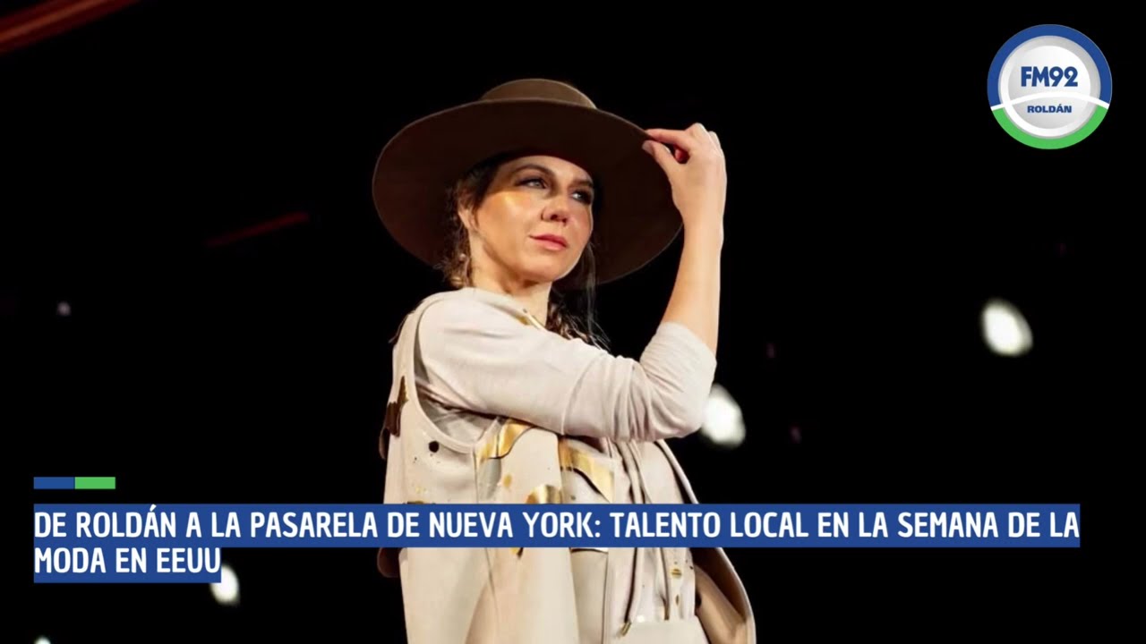 Betina Pellerino, Roldanense en la Fashion Week