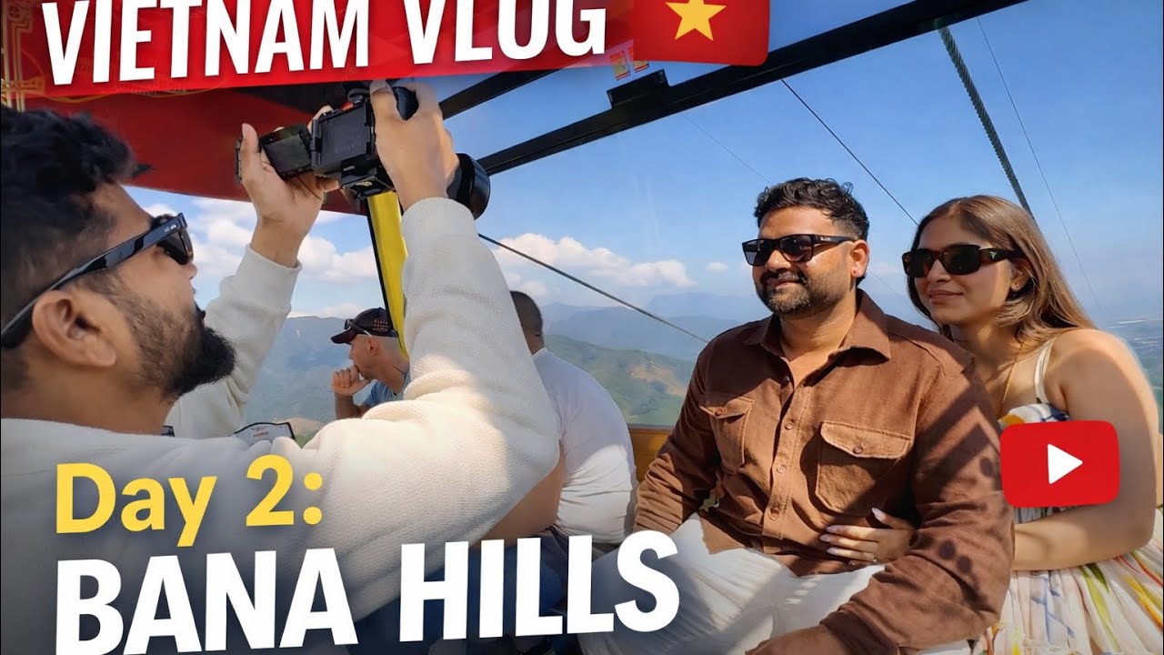 Day 2 in Vietnam 🇻🇳 | Pre-Wedding Shoot at Bana Hills, Da Nang | Vlog