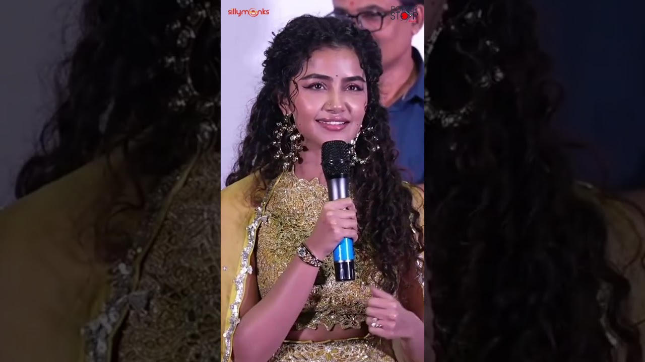 Actress Anupama About Ram Pothineni At Paradha Trailer Launch Event | Popper Stop Telugu