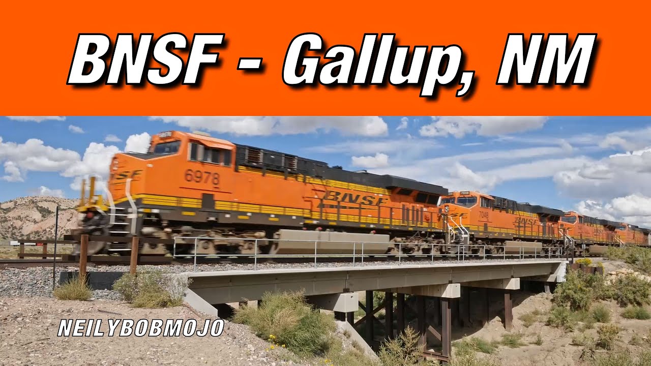 Railfanning BNSF's Southwest Transcon Part 13: Trains at Gallup, New Mexico