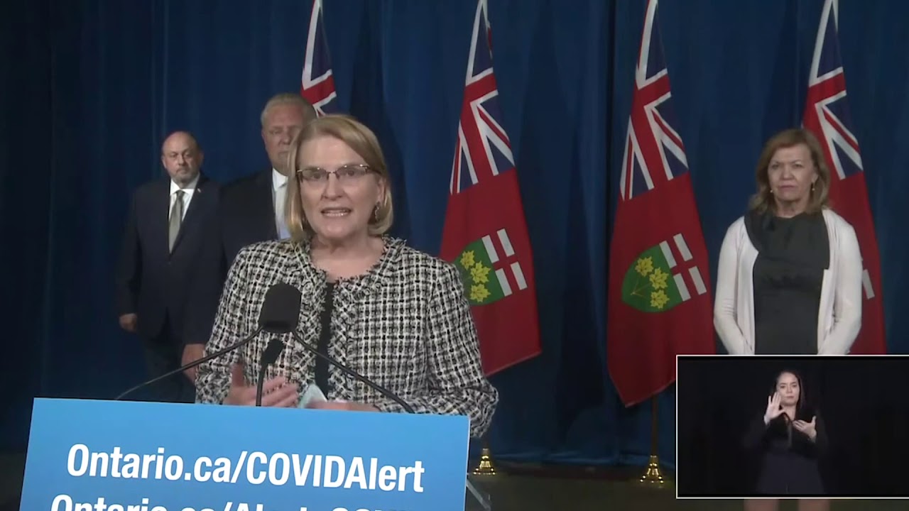 Press Conference November 17 Government of Ontario
