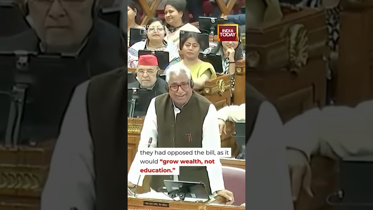 Galgotias Robodog Controversy Finds Way To UP Assembly | India Today #shorts