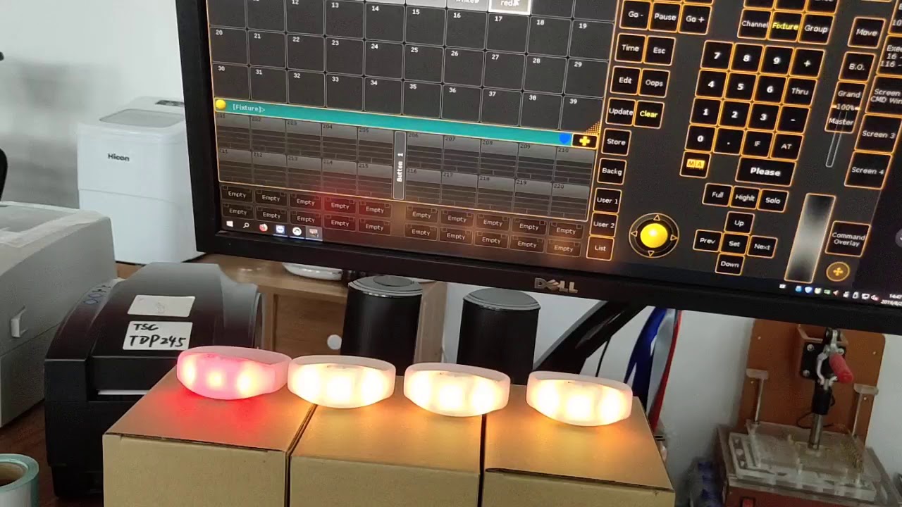 GFLAI RF MA2 Control LED Bracelet 5CH Version User Guide
