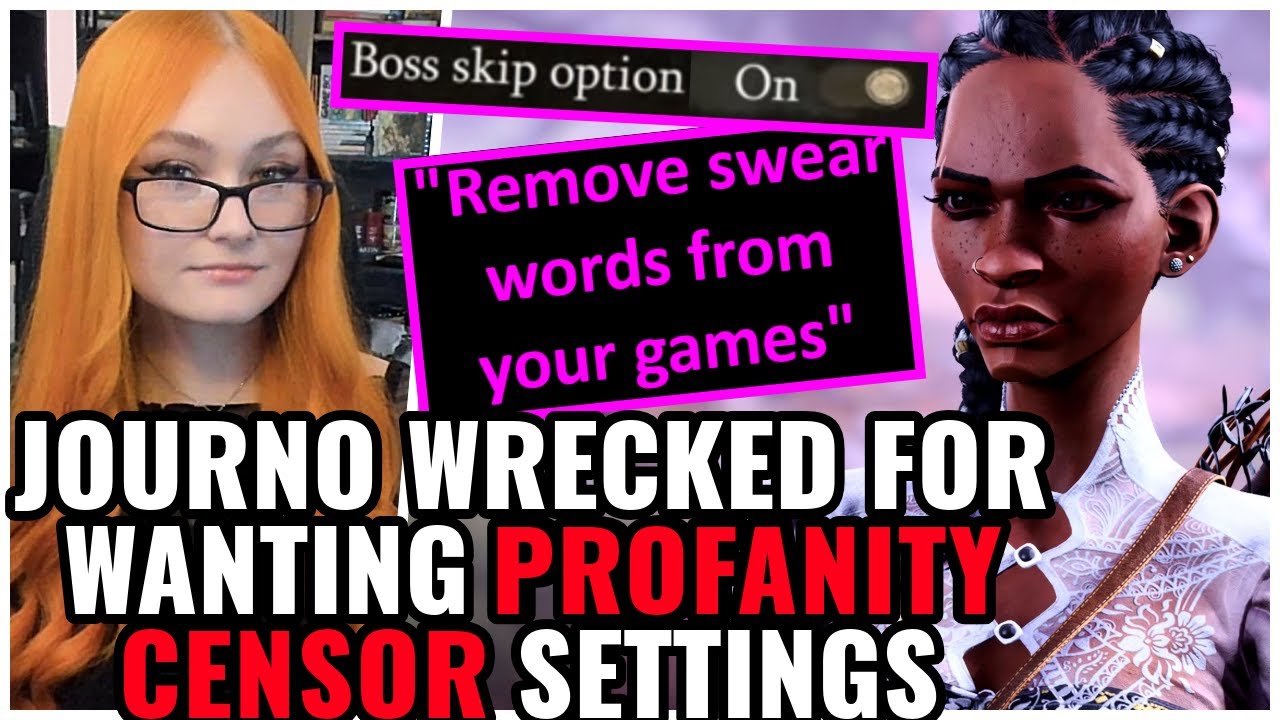Journo WHINES About Profanity In Games, Gamers WRECK VGC Activist Demanding A Censor Filter